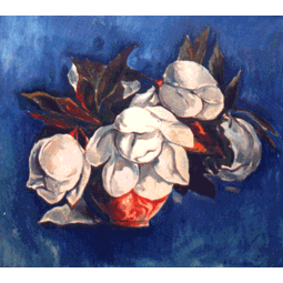Magnolia - olio su tela - 70x50cm
