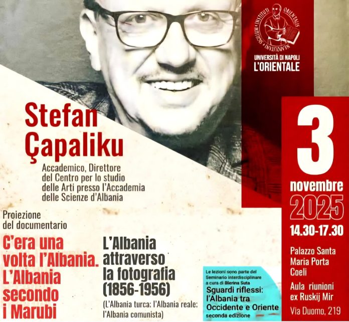Stefan Capaliku a Napoli L'Orientale